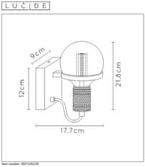 LUCIDE  OTTELIEN nástěnné svítidlo 30271/01/30