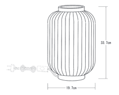 LUCIDE  GOSSE stolní dekorativní lampa 13535/34/31