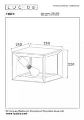 LUCIDE  THOR stopní svítidlo 73102/01/15