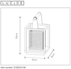 LUCIDE  SANSA stolní dekorativní lampa 21522/01/30