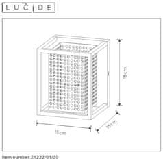 LUCIDE  SANSA nástěnné svítidlo 21222/01/30