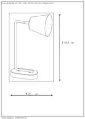 LUCIDE  CONA stolní dekorativní lampa 71645/01/31