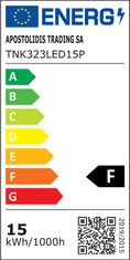 ACA  LED závěsné svítidlo AMELIA 15W/230V/3000K/1500Lm/IP20, Flicker free