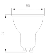 Diolamp  SMD LED Reflektor PAR16 4W/230V/GU10/RGB+3000K/300Lm/75°/Dim/dálkový ovladač