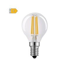 Diolamp  LED Filament Mini Globe žárovka čirá G45 6W/230V/E14/6500K/780Lm/360°