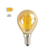 Diolamp  LED Filament Mini Globe žárovka G45 Amber 4W/230V/E14/2700K/500Lm/360°/Step Dim