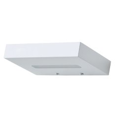 ACA Lightning  LED nástěnné dekorativní svítidlo SHELF 4W/230V/3000K/330Lm/120°/IP20, matné bílé