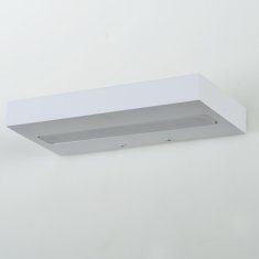 ACA Lightning  LED nástěnné dekorativní svítidlo SHELF 5W/230V/3000K/410Lm/120°/IP20, matné bílé