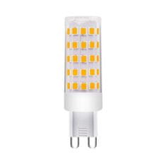 Solight  LED žárovka čirá G9, 230V, 6W, 3000K, 600lm