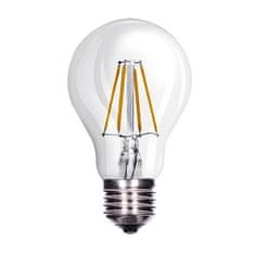 Solight  LED Filament žárovka A60 8W, E27, 3000K, 360°, 810lm