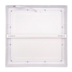 Solight  LED mini panel CCT, přisazený, 24W, 1800lm, 3000K, 4000K, 6000K, čtvercový bílý