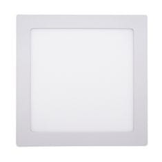 Solight  LED mini panel CCT, přisazený, 18W, 1530lm, 3000K, 4000K, 6000K, čtvercový bílý