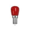 Diolamp  LED mini žárovka červená ST26 1W/230V/E14/Red/60Lm/360°