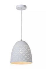 LUCIDE  Závěsné svítidlo GALLA průměr 25 cm - 1xE27 - White