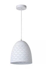 LUCIDE  Závěsné svítidlo GALLA průměr 25 cm - 1xE27 - White