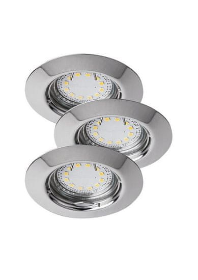 Rabalux  LED zápustné bodové svítidlo Lite 3x3W | 720lm | 3000K | IP40 - set 3 svítidel, 1047