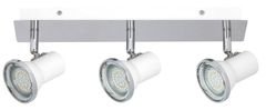 Rabalux  LED koupelnové přisazené bodové svítidlo Steve 3x4,5W | 1290lm | 4000K | IP44