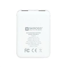 Skross  Powerbank Reload 5, 5000mAh, 2x 2A výstup, microUSB kabel, bílý