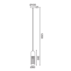 ACA  Závěsné stropní svítidlo LAB max. 60W/E27/230V/IP20, bílé