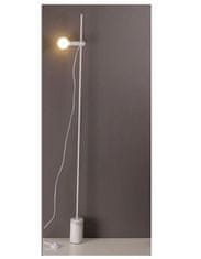 ACA  Stojací lampa HERA max. 40W/E14/230V/IP20, bílá