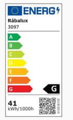 Rabalux  LED stropní svítidlo TANELI 41W | 3053lm | 3000-6500K - CCT, stmívatelné