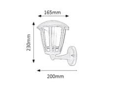 Rabalux  SORRENTO LED nástěnné svítidlo 8125, IP44