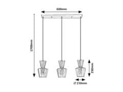 Rabalux  ABRA závěsné svítidlo 72163
