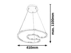 Rabalux  MELORA LED závěsné svítidlo 2190