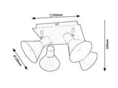 Rabalux  ALVARO stropní bodové svítidlo 3159