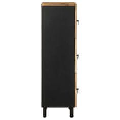 Vidaxl Skříň highboard 40x33,5x110 cm masivní hrubé mangovníkové dřevo