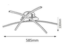 Rabalux  ALEXIS LED stropní svítidlo 2504
