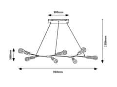 Rabalux  BRANWEN závěsné svítidlo 72027