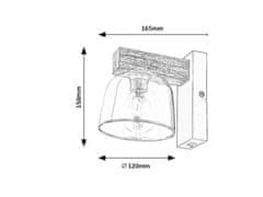 Rabalux  CARDAMOM nástěnné svítidlo 3081