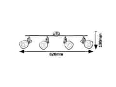 Rabalux  FRANCIS bodové svítidlo 5440