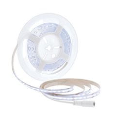 Solight  COB LED pásek, sada s adaptérem, vypínač, 5m, 8W/m, 800lm/m, denní modrá