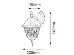 Rabalux  HAGA venkovní nástěnná lucerna 8244