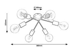 Rabalux  LAMAR stropní svítidlo 3990