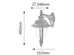 Rabalux  NEW YORK venkovní nástěnné svítidlo 8696