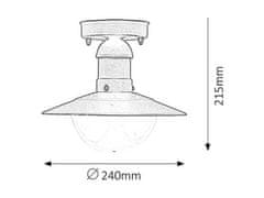 Rabalux  OSLO venkovní stropní svítidlo 8716
