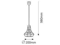 Rabalux  RAMSEY závěsné svítidlo 4650