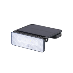 ACA Lightning  LED solární reflektor se senzorem pohybu STORM 12W/4000K/1600Lm/IP54/Li-on 3,7V/4,4Ah