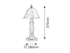 Rabalux  Rustic 3 stolní lampa max. 1x40W, E14, IP20, bronz