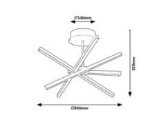 Rabalux  MATILDE LED stropní svítidlo 71270
