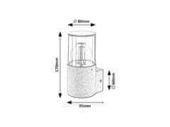Rabalux  TEPLICE venkovní nástěnné svítidlo 7158