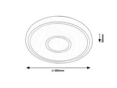 Rabalux  TAYTUM LED stropní svítidlo 71117