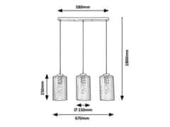 Rabalux  SHEILA závěsné svítidlo 5229