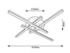 Rabalux  SVETLANA LED stropní svítidlo 3515