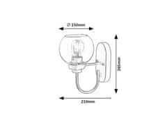 Rabalux  TIRINA koupelnové svítidlo 75005