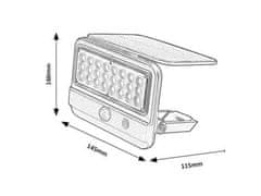 Rabalux  FLAXTON LED solarní lampa 77040