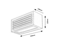 Rabalux  LUBLIN LED venkovní nástěnné svítidlo 77100